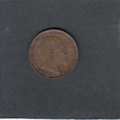 Beschrijving: 1 Farthing GEORGIUS VII 